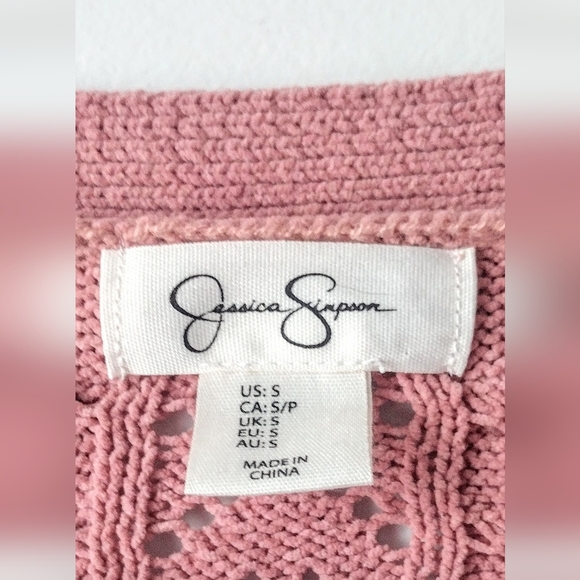 Jessica Simpson Womens 2 Piece Cardigan Set Size Small - Picture 6 of 7